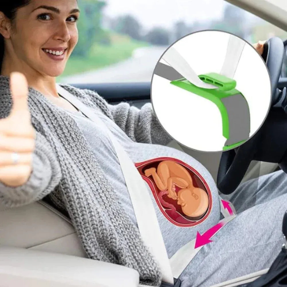 Ceinture de Sécurité pour Femme Enceinte – Confort et Sécurité Auto – Protection Optimale pour Maman et Bébé