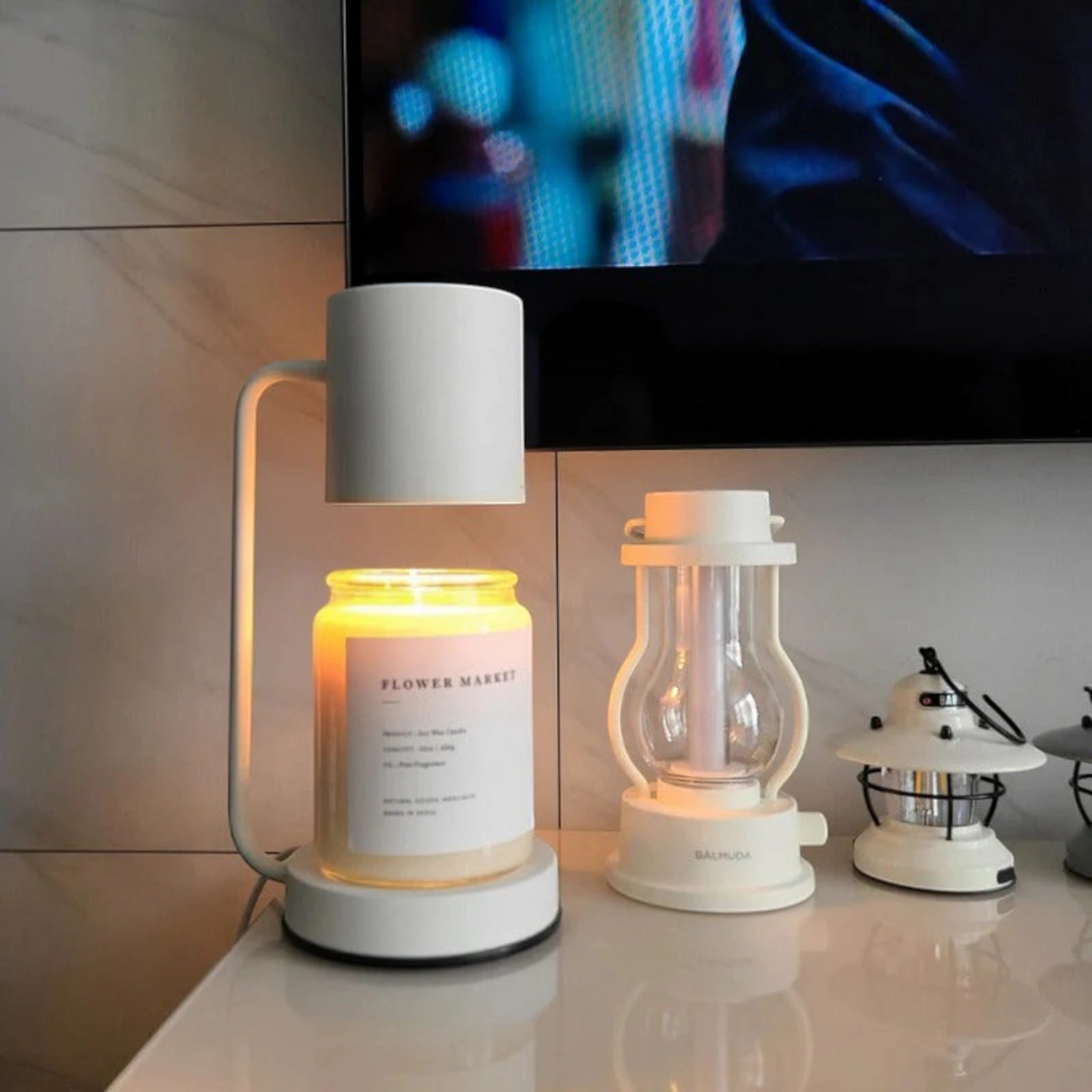 Collection de Lampes Chauffe-Bougie Élégantes – Marcela