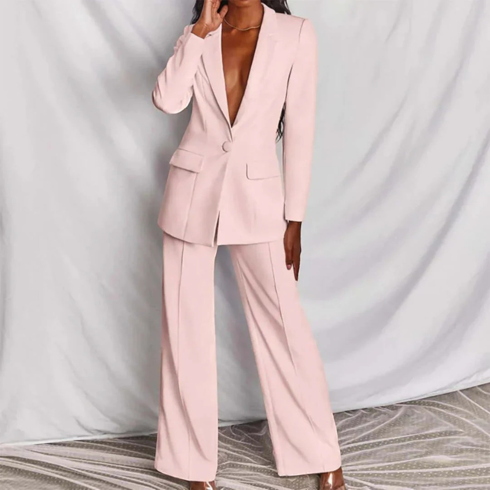 Lysiane | Ensemble Deux Pièces De Tailleur Pour Femmes