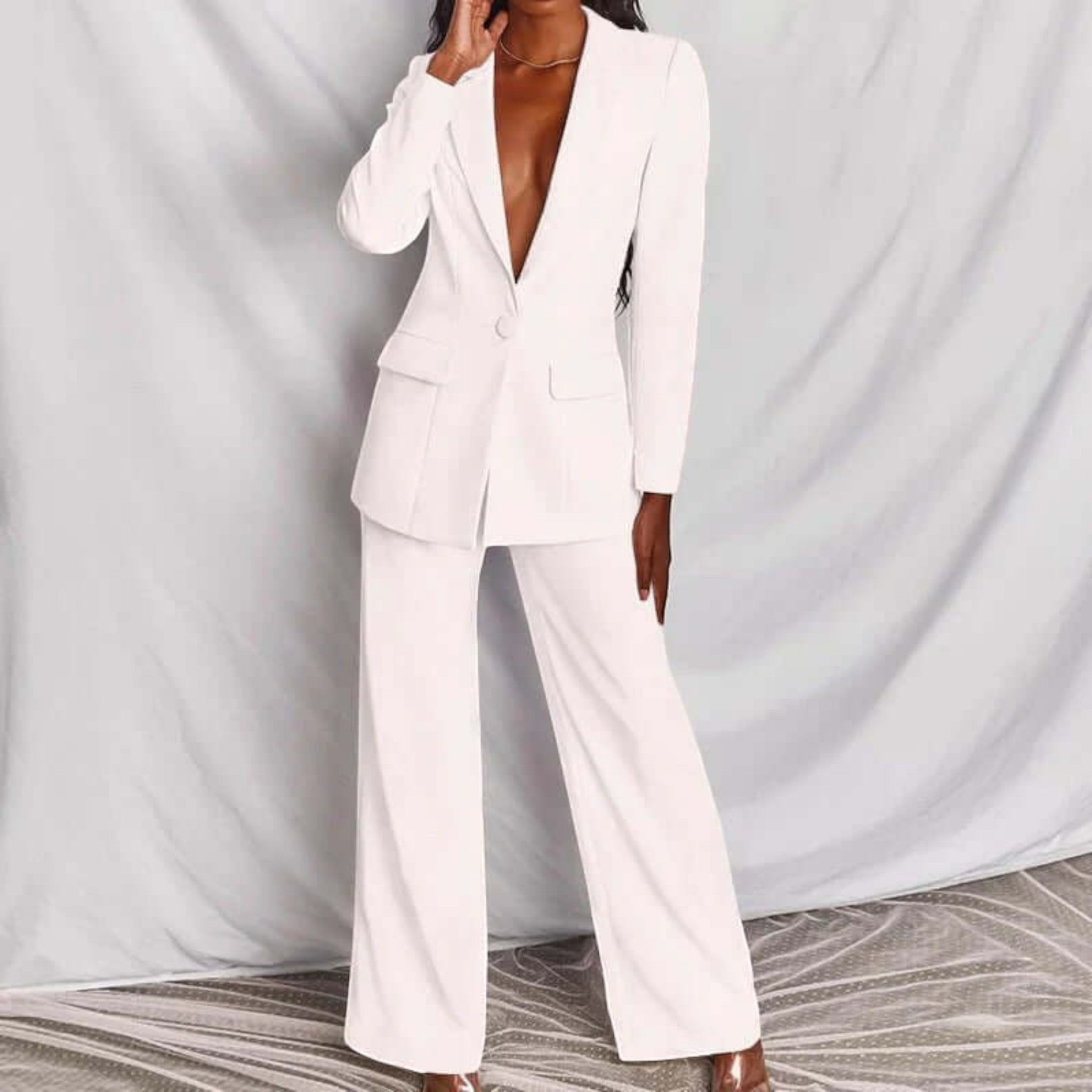Lysiane | Ensemble Deux Pièces De Tailleur Pour Femmes