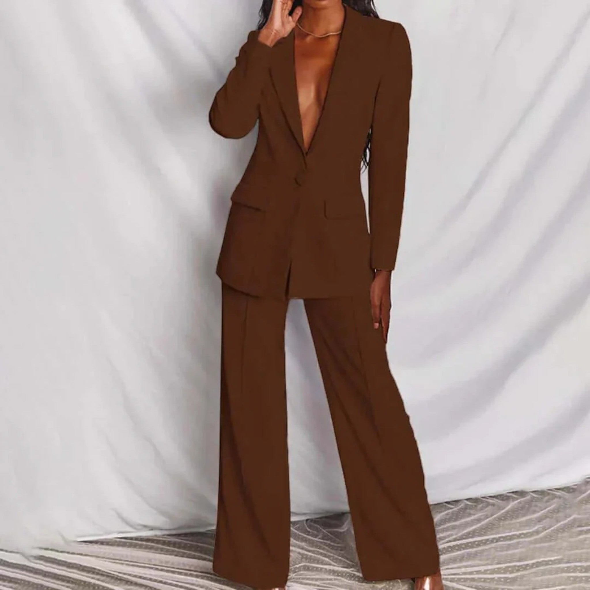 Lysiane | Ensemble Deux Pièces De Tailleur Pour Femmes
