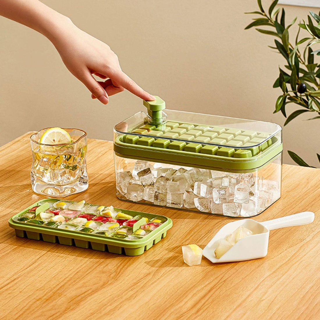Bac à Glaçons en Silicone 32 Compartiments – Souple, Démoulage Facile & Sans BPA – FlexiFreeze