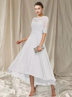Robe d'Été Élégante Longue pour Femme – Robe Aérée pour Mariage, Fête et Occasions Spéciales - Clara