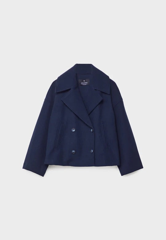 Veste Courte Croisée – Élégante & Structurée – DuoChic