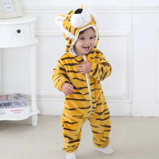 Petit Safari – Adorables Grenouillères Animalières pour Votre Petit