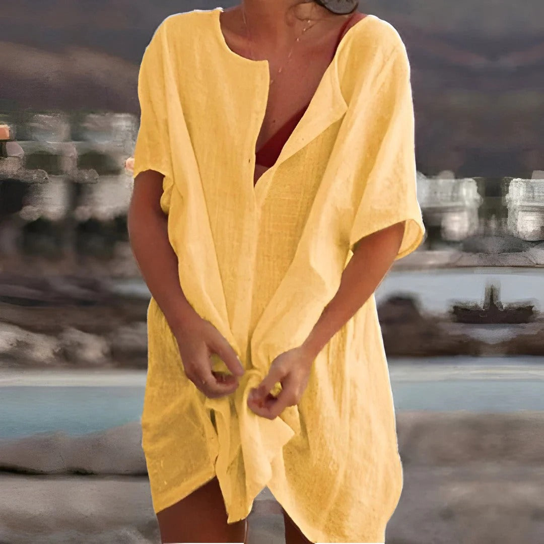 Robe en Coton pour Femme – Confort et Simplicité - Emma