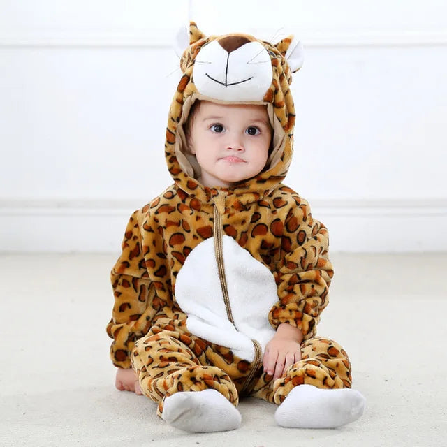 Petit Safari – Adorables Grenouillères Animalières pour Votre Petit