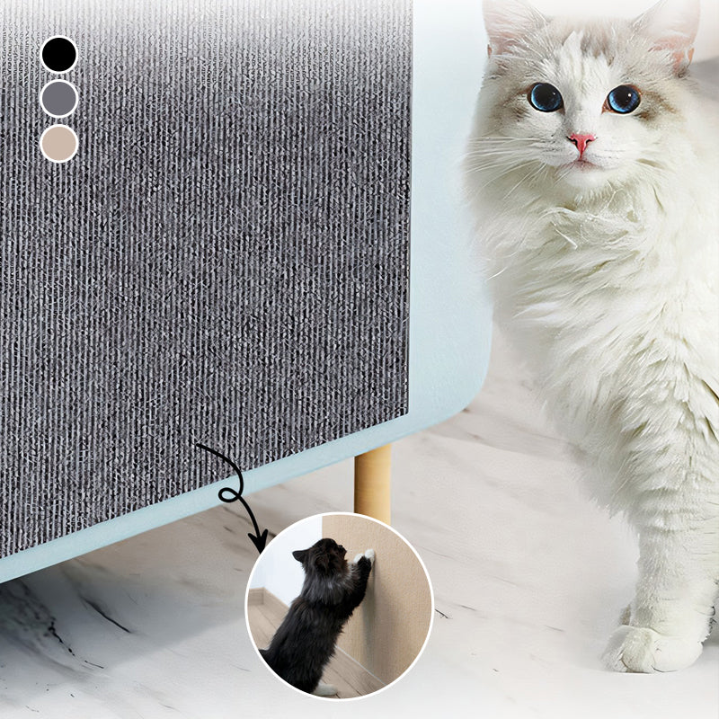 Tapis Griffoir pour Chats - ClawSafe - Autocollant - Protection des Meubles