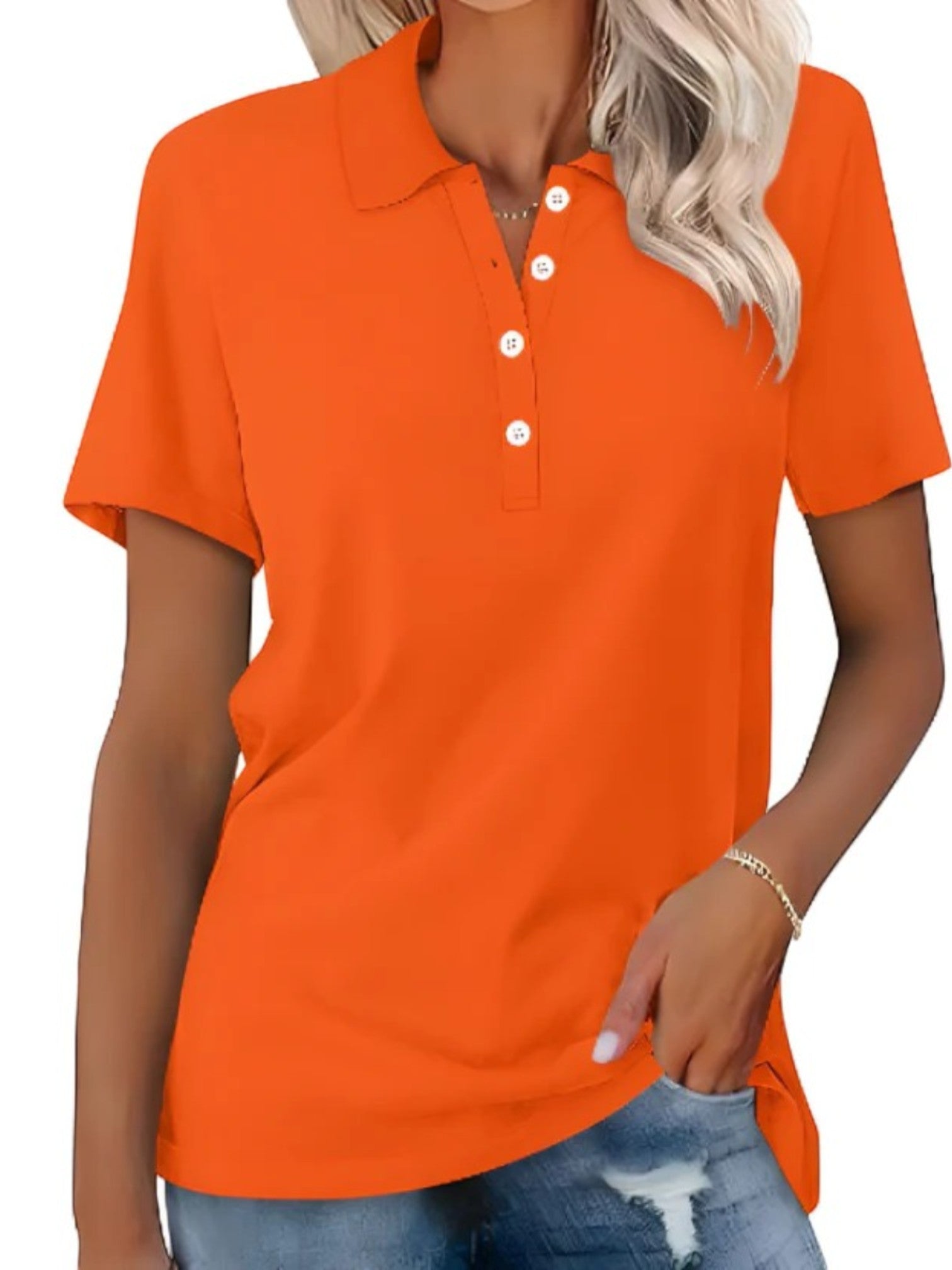 Nala | Polo Confortable Pour Femmes | Manches Courtes