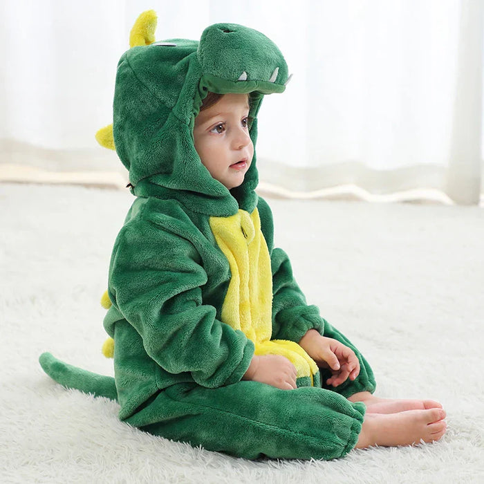 Petit Safari – Adorables Grenouillères Animalières pour Votre Petit
