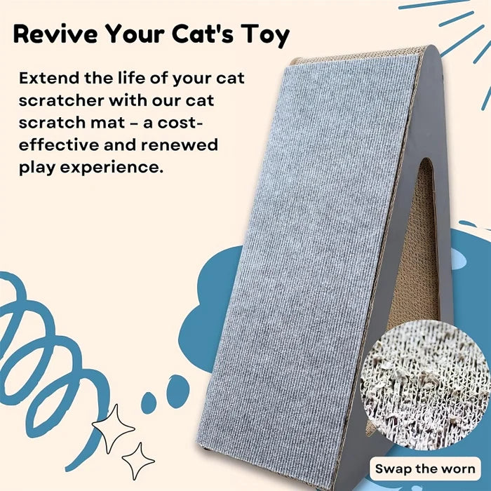 Tapis Griffoir pour Chats - ClawSafe - Autocollant - Protection des Meubles