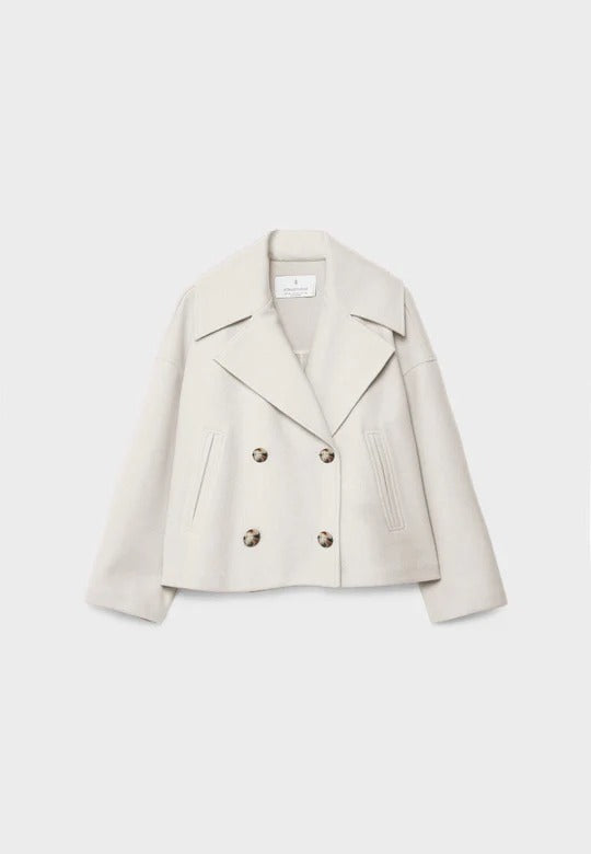 Veste Courte Croisée – Élégante & Structurée – DuoChic