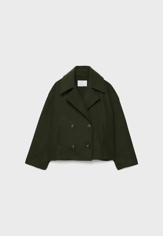 Veste Courte Croisée – Élégante & Structurée – DuoChic