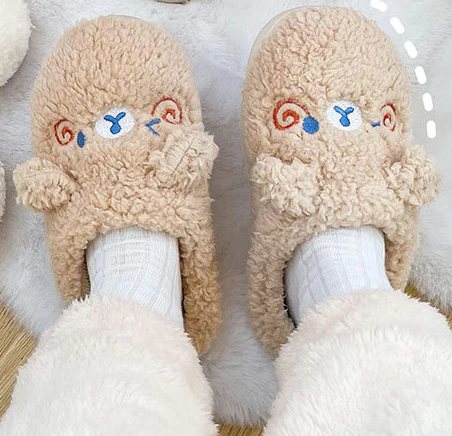 Chaussons Animaux Douillets en Peluche – Confort et Fantaisie – CozyPaws