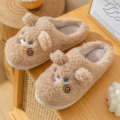 Chaussons Animaux Douillets en Peluche – Confort et Fantaisie – CozyPaws