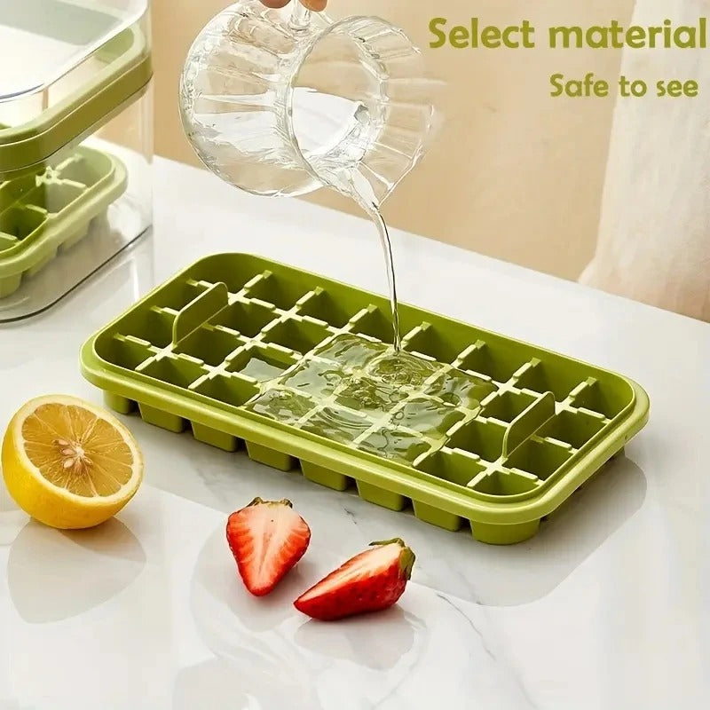 Bac à Glaçons en Silicone 32 Compartiments – Souple, Démoulage Facile & Sans BPA – FlexiFreeze