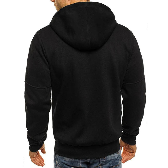Louis - Veste Sweat à Capuche avec Fermeture Éclair pour Homme