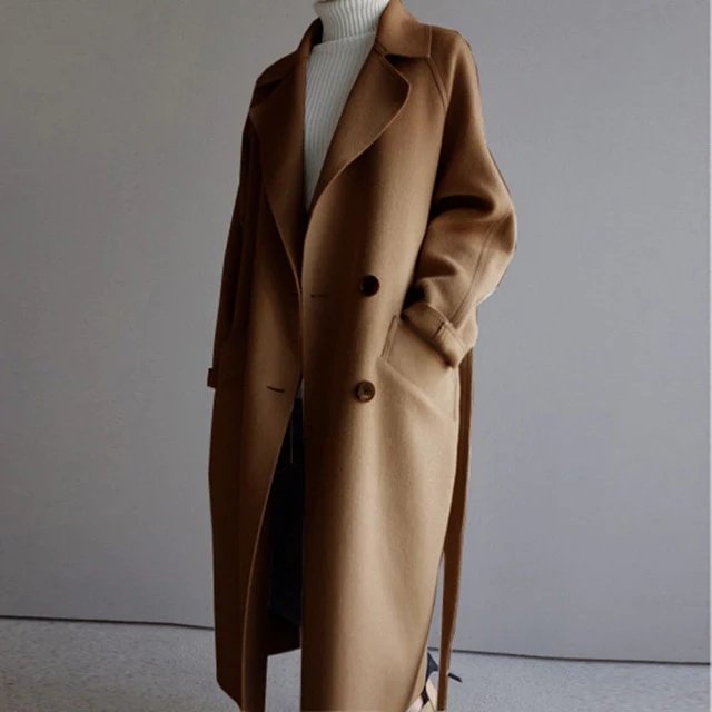Cecile - Manteau Trench Long pour Femmes, Élégance et Sophistication
