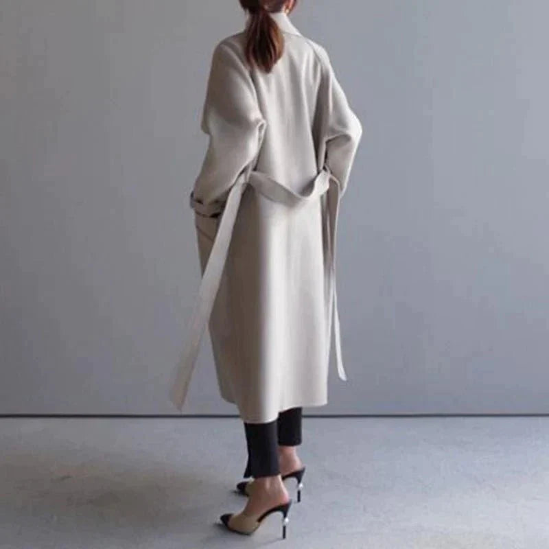 Cecile - Manteau Trench Long pour Femmes, Élégance et Sophistication