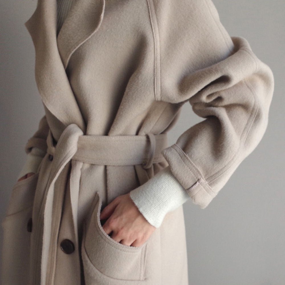 Cecile - Manteau Trench Long pour Femmes, Élégance et Sophistication