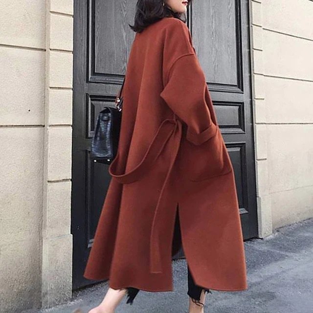 Cecile - Manteau Trench Long pour Femmes, Élégance et Sophistication