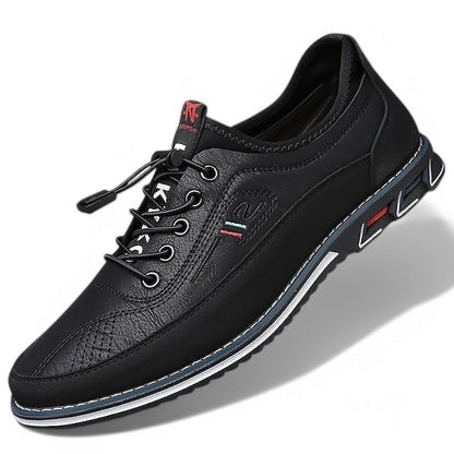 Alexandre - Baskets casual pour homme en cuir antidérapant, confortables pour un usage quotidien