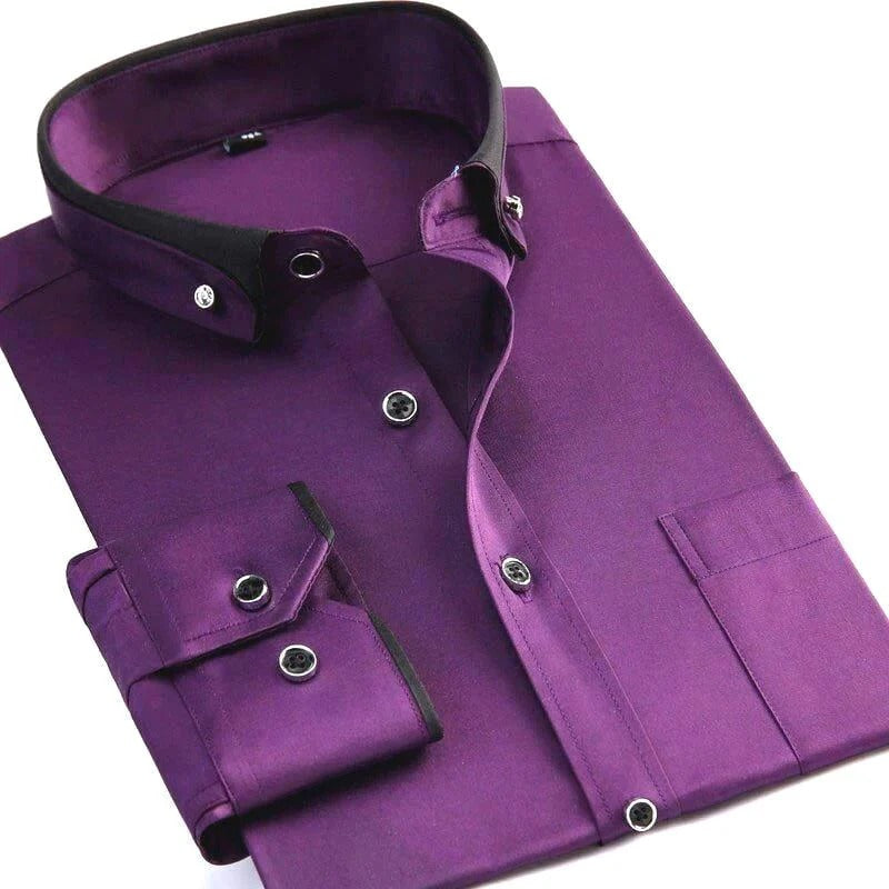 Chemise à Manches Longues pour un Style Printanier Intemporel 2025 – Marvin