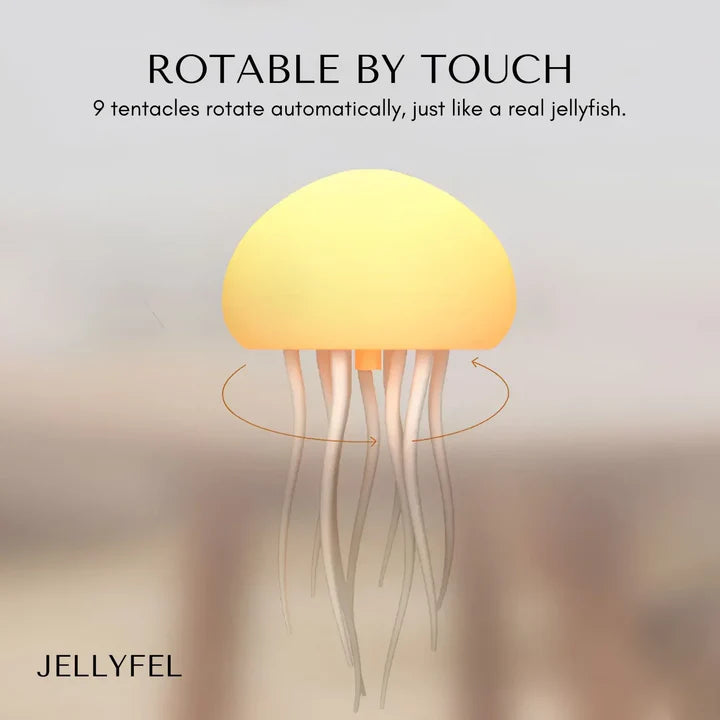 Lampe Méduse LED Intelligente et Colorée – Effet Dansant et Hypnotique – JellyGlow