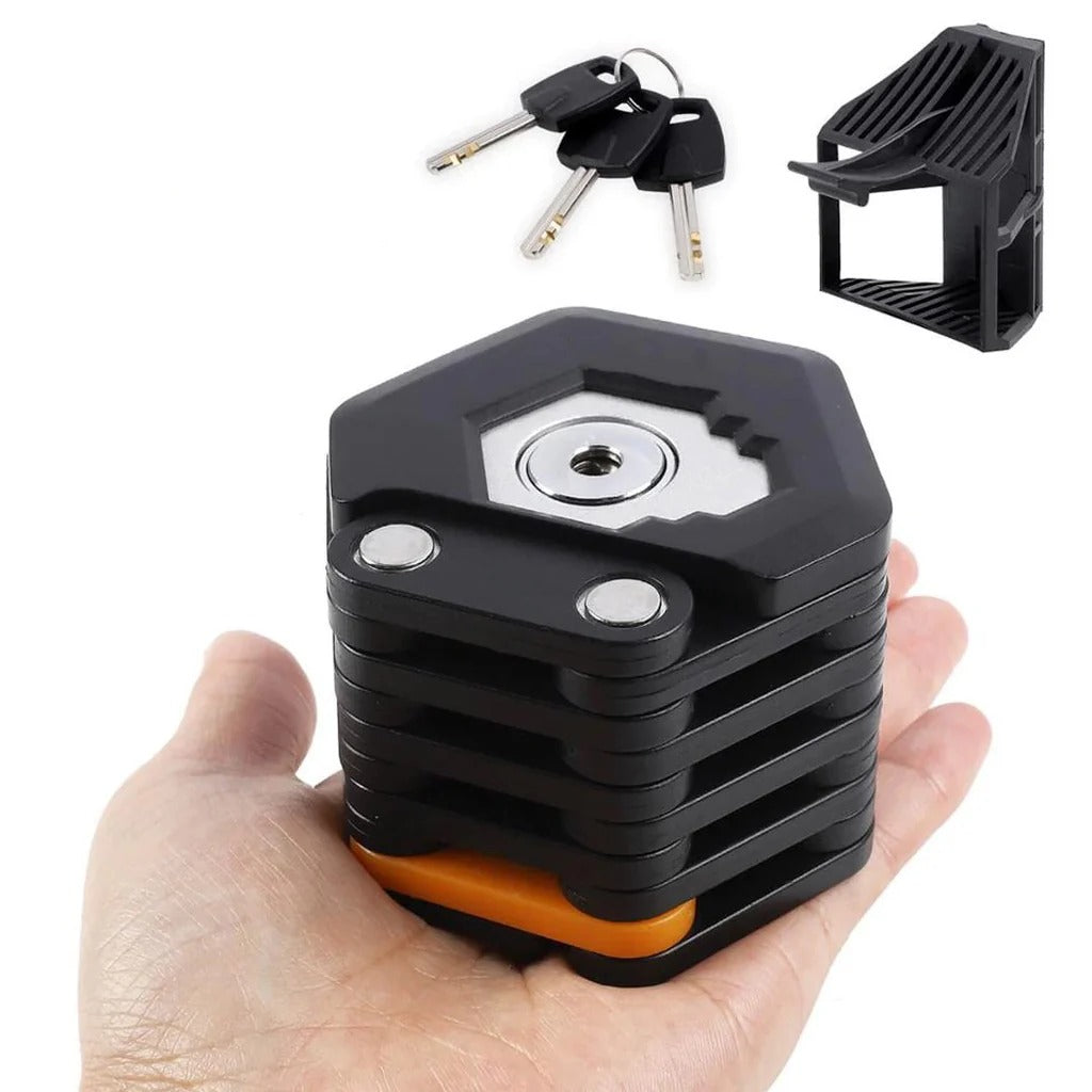 Antivol Vélo Pliable – Sécurisé, Compact & Léger – FoldLock