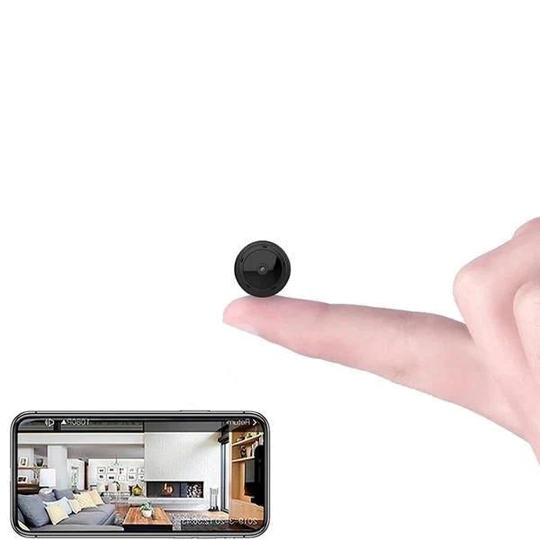 Mini Caméra WiFi 1080P HD – Vision Nocturne IR & Sécurité Maison