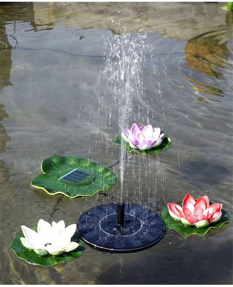 Fontaine à Énergie Solaire – Idéale pour Jardin & Bassin – Solaflow