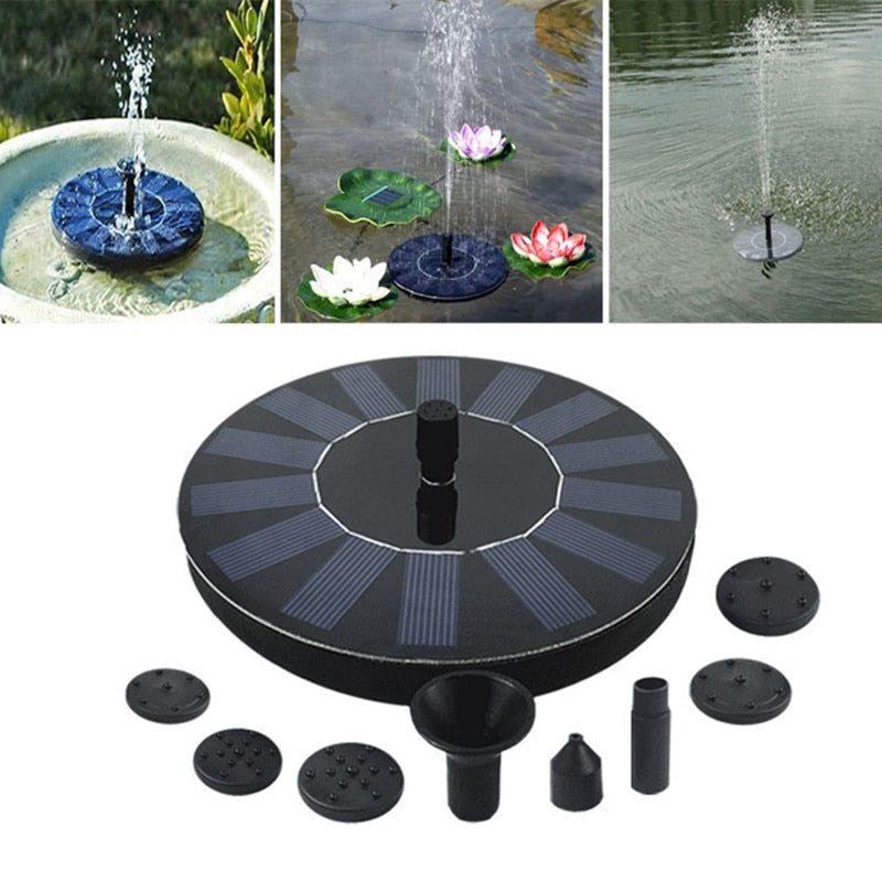 Fontaine à Énergie Solaire – Idéale pour Jardin & Bassin – Solaflow
