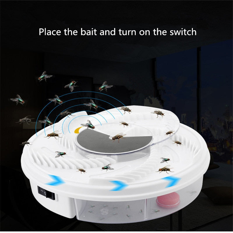 Attrape-Mouches Électrique – Efficace et Sans Odeur pour un Espace Sans Insectes – Zaptix