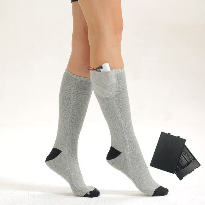 Chaussettes Chauffantes HeatWave – Rechargeables, Chaudes et Confortables